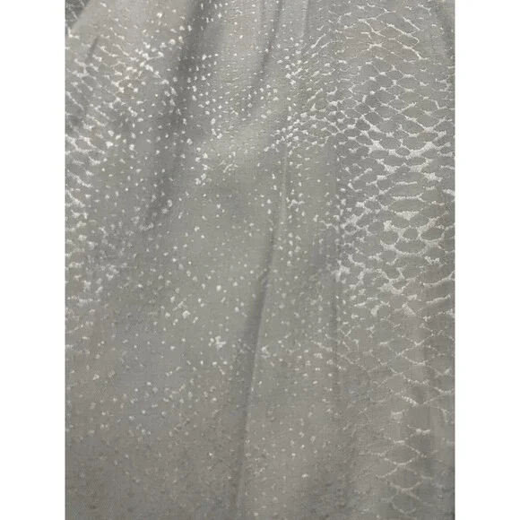 New NWT Women's Equipment Femme Charlyne Trouser Pants Silver Gray Size crop  12 - Picture 5 of 12